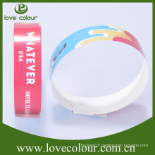 Cheap custom paper wristband for party and events / wristband tyvek